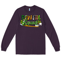 Plum St. Patrick's Day Dental squad Long Sleeve Tee - OliviaCreatesArt