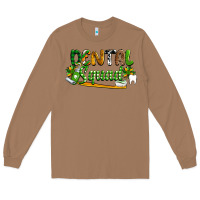 Toasted Coconut St. Patrick's Day Dental squad Long Sleeve Tee - OliviaCreatesArt