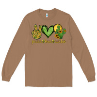 Toasted Coconut peace love cactus Long Sleeve Tee - Jasminsmagicworld