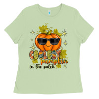 Matcha Coolest Pumpkin In The Patch Ladies Tee - texasbilliewilder