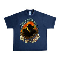 Navy I don't smoke but he's got a lighter Urban Heavy Tee - HowdyJamesFarm