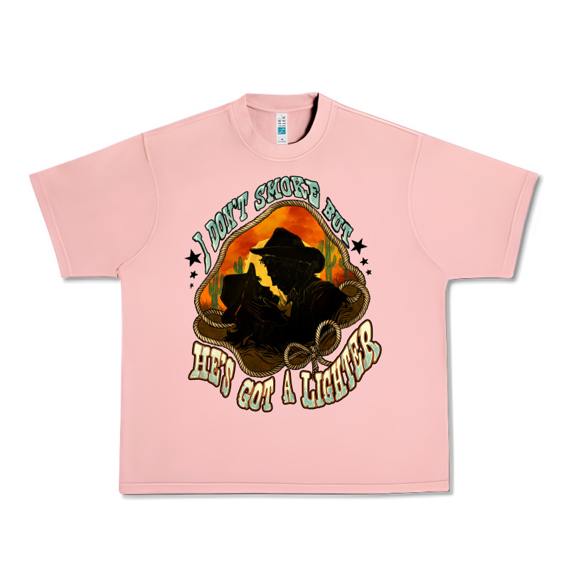 I Don't Smoke But He's Got A Lighter Urban Heavy Tee by HowdyJamesFarm | Teevron