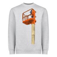 Heather Grey Single Man Lift Heavyweight Sweatshirt - LillyAllenDesigns