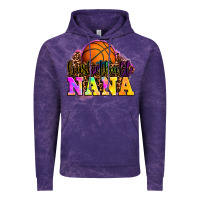 Cloud Purple basketball nana Vintage Hoodie - OliviaCreatesArt