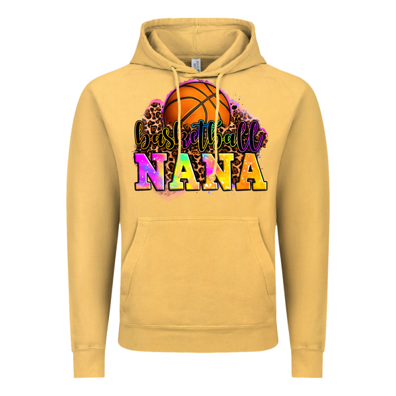 Basketball Nana Vintage Hoodie by OliviaCreatesArt | Teevron