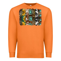 Carrot western handdrawn patterns brushstrokes Premium Sweatshirt - BarkalooDesign