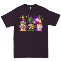Plum Mardi Gras gnomes Premium Tee - NancyCooperArtShop