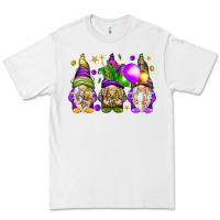 White Mardi Gras gnomes Premium Tee - NancyCooperArtShop
