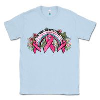 Dusty Blue Cancer ribbon rainbow Cancer Awareness Classic Tee - HowdyJamesFarm