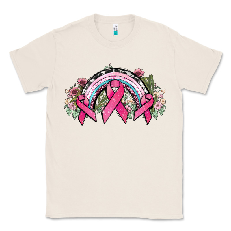 Cancer Ribbon Rainbow Cancer Awareness Classic Tee by HowdyJamesFarm | Teevron