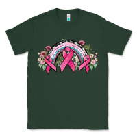 Sports Green Cancer ribbon rainbow Cancer Awareness Classic Tee - HowdyJamesFarm