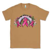 Toasted Coconut Cancer ribbon rainbow Cancer Awareness Classic Tee - HowdyJamesFarm