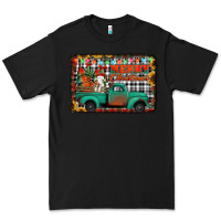 Black merry christmas farm truck Premium Tee - Jasminsmagicworld