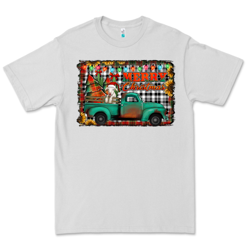Merry Christmas Farm Truck Premium Tee by Jasminsmagicworld | Teevron