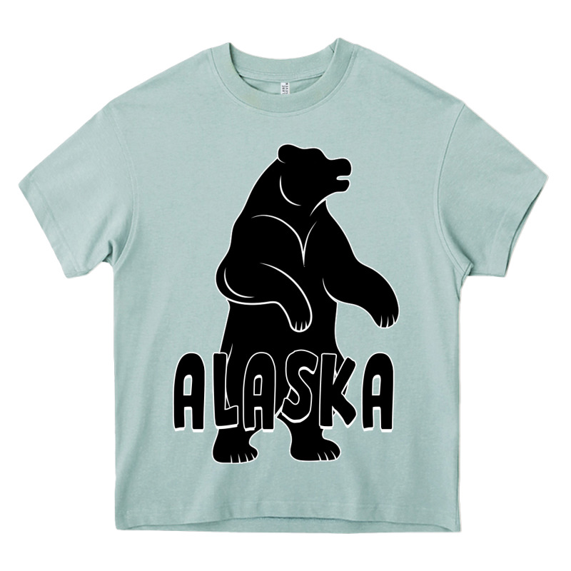Alaska Bear Heavy Core Tee by Bettercallsaul | Teevron