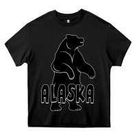 Black Alaska Bear Heavy Core Tee - Bettercallsaul