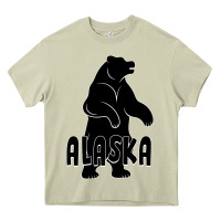 Mossy Alaska Bear Heavy Core Tee - Bettercallsaul