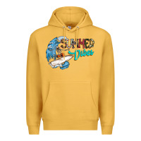 Mustard Summer Vibes Premium Hoodie - CowhideDigitalArt