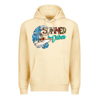 Pina Colada Summer Vibes Premium Hoodie - CowhideDigitalArt