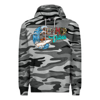 Slate Camo Summer Vibes Premium Hoodie - CowhideDigitalArt