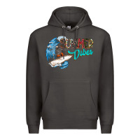 Smoke Summer Vibes Premium Hoodie - CowhideDigitalArt