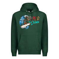 Sports Green Summer Vibes Premium Hoodie - CowhideDigitalArt
