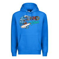 True Royal Summer Vibes Premium Hoodie - CowhideDigitalArt