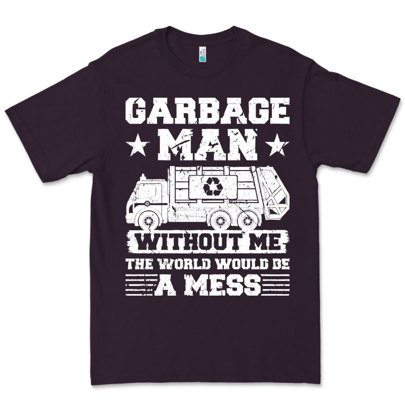 Garbage Man Gift T  Shirt Recycling Trash Garbage Man T  Shirt Premium Tee by longCreatives | Teevron