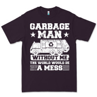 Plum garbage man gift t  shirt recycling trash garbage man t  shirt Premium Tee - longCreatives
