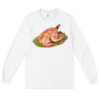 White turkey fa element 1 Long Sleeve Tee - FaDigitalArtStudio
