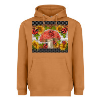 Meerkat ladybug mushrooms Heavyweight Hoodie - BarkalooDesign