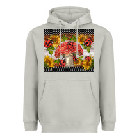 Moon Dust ladybug mushrooms Heavyweight Hoodie - BarkalooDesign