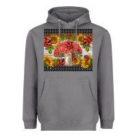 Storm ladybug mushrooms Heavyweight Hoodie - BarkalooDesign