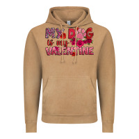 Vintage Camel my dog is my valentine Vintage Hoodie - OliviaCreatesArt