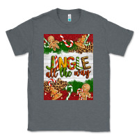 Charcoal Heather Christmas Jingle All The Way Classic Tee - Artiststas
