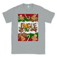 Heather Grey Christmas Jingle All The Way Classic Tee - Artiststas
