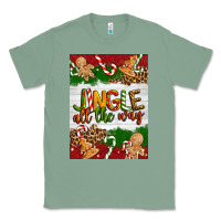 Sage Christmas Jingle All The Way Classic Tee - Artiststas