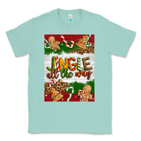 Seafoam Christmas Jingle All The Way Classic Tee - Artiststas