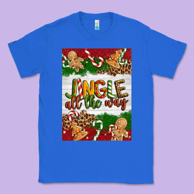 Christmas Jingle All The Way Classic Tee Designed By Artiststas