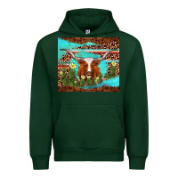 Forest Green longhorn tumbler Urban Hoodie - AdoDesignShop
