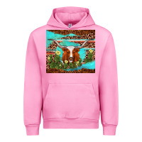 Fuchsia Pink longhorn tumbler Urban Hoodie - AdoDesignShop