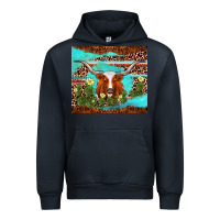 Navy longhorn tumbler Urban Hoodie - AdoDesignShop