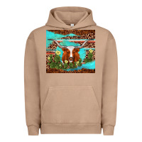 Pigment Burro longhorn tumbler Urban Hoodie - AdoDesignShop
