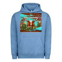 Pigment Pebble Blue longhorn tumbler Urban Hoodie - AdoDesignShop