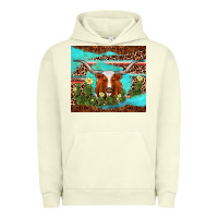 Pigment Pistachio longhorn tumbler Urban Hoodie - AdoDesignShop