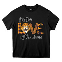 Black For the Love of the Lions Heavy Core Tee - Bettercallsaul