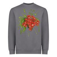 Storm Red Orchid Cactus Heavyweight Sweatshirt - LillyAllenDesigns