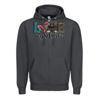 Smoke armed forces day love my soldier Zipper Hoodie - Artiststas
