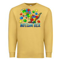 Antique Gold autism rex Premium Sweatshirt - BarkalooDesign