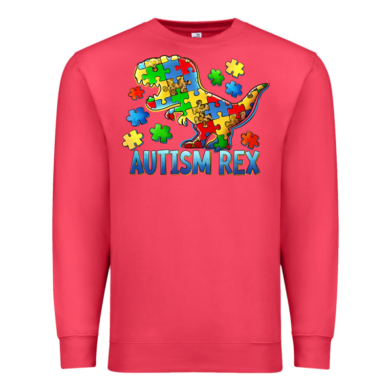 Autism Rex Premium Sweatshirt by BarkalooDesign | Teevron